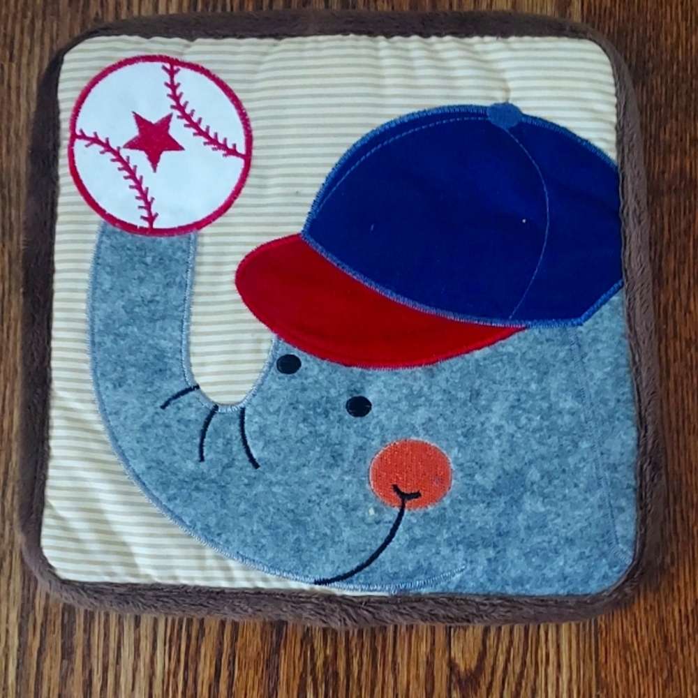 Lambs and Ivy Sports Theme Wall Decor Elephant